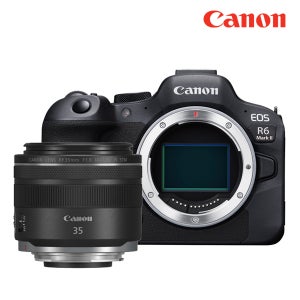 캐논 EOS R6 Mark II 카메라 + RF 35mm F1.8 마크로 IS STM 키트