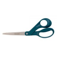 Fiskars 가위, 스테인리스 스틸 가위 다목적, 20.3cm(8인치), 아드리아 블루