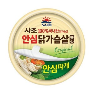 사조 국내산 안심닭가슴살 오리지널135g x 6개