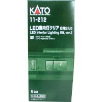 KATO 11-212 N게이지 LED 실내등 클리어 6량분입 [철도모형용]