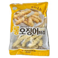 리치푸드 롱오징어 튀김 1kg 분식 재료