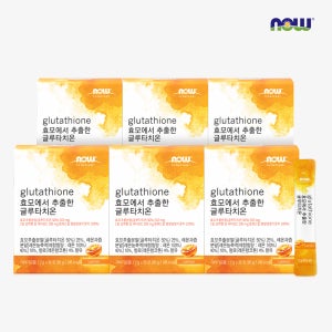 나우푸드 글루타치온 비타민C 30포, 6개
