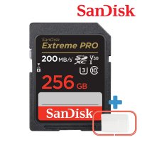 샌디스크 익스트림 프로 캐논EOS R8 R10 소니ZV-1F ZV-E10 SD카드메모리256GB