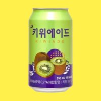 일화 키위에이드 350ml 48캔 대량 업소용 과일 탄산 에이드 캔음료