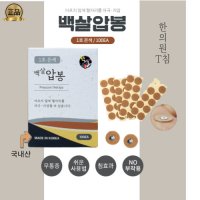 한의원 백살압봉 무통증 수지침 혈자리자극 100개입