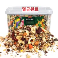 멸균 ZVP-4247 비타폴 자연주의 비타라인 컴플리트 앵무새 먹이 마카우 코카투 대형 1.6kg