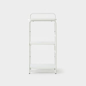 OLLSON 선반 400mmx300mmx870mm, 3단, 올화이트 3120.1681
