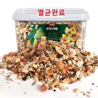 멸균 ZVP-4249 비타폴 자연주의 비타라인 컴플리트 앵무새 먹이 코뉴어퀘이커 2.2 kg