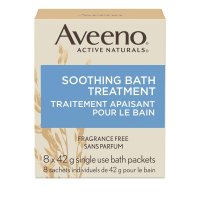 Aveeno 아비노 수딩 바스 트리트먼트 오트밀 입욕제 42g 8입