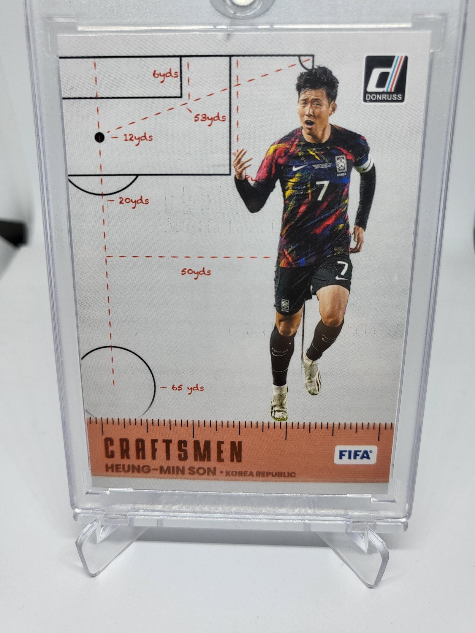 2022 Donruss FIFA Craftsmen 18번 손흥민 카드 축구카드 EPL카드