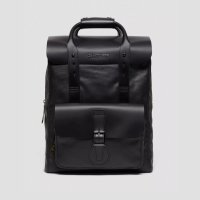 Dr. Martens LEATHER & CANVAS BACKPACK BLACK AD039003