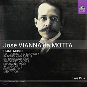 [CD] Luis Pipa 호세 비아나 다 모타 피아노 작품집 (Vianna da Motta Piano Music)