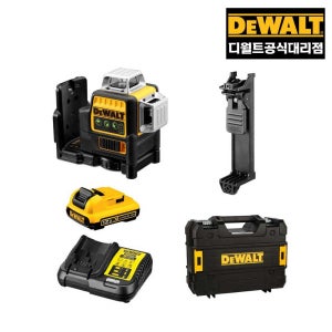 디월트 대리점 DCE089D1G-KR 12V 3면 360 그린레이저 세트