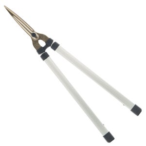 화신 양손가위 K-5000 (2단) /조경가위 잔디 풀 알루미늄 손잡이 버튼잠금식