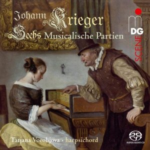 [CD] Tatjana Vorobjova 요한 필립 크리거 하프시코드 모음곡 (Johann Krieger Sechs Musicalische Partien)