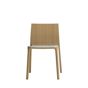 포커스인가구 온다레타 실루 우드 체어 (좌판쿠션) SIL-000-WC04 홈카페 원목의자