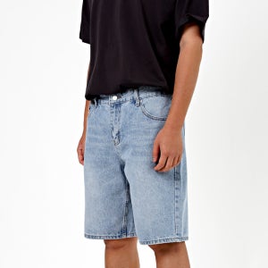 비브레이커스 남자 연청 청반바지 5부 데님 쇼츠