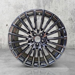 BMW 7시리즈 777 블랙크롬 복원 임판급 20인치 휠 P0000BNM