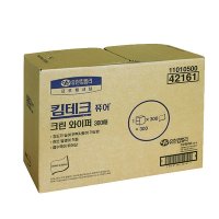 유한킴벌리 킴테크 퓨어 크린 와이퍼 300매 42161 (886-1577)