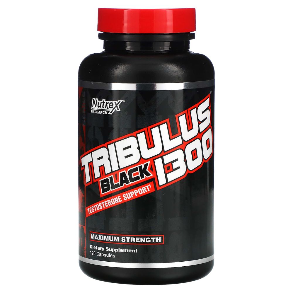 Nutrex Research <b>트리뷸러스</b> 트리블러스 <b>블랙 1300</b>mg, 120캡슐