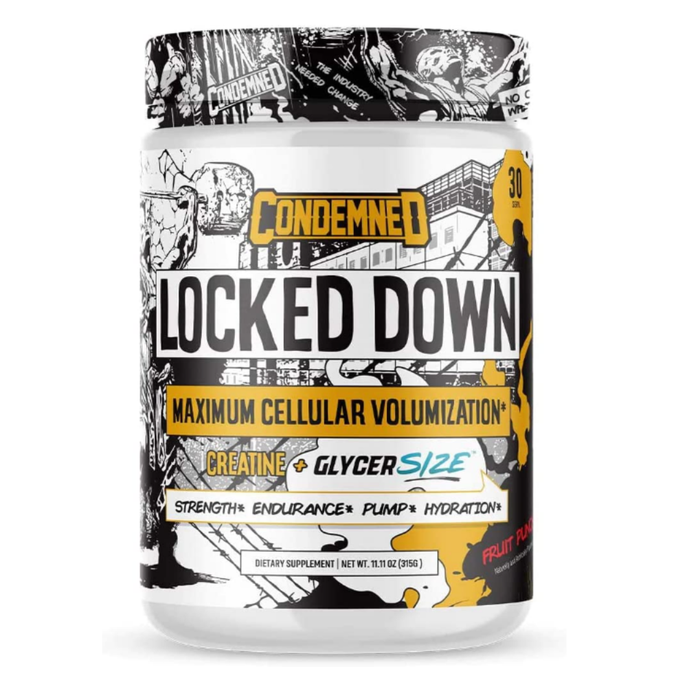 락다운 <b>글리세롤</b> 보충제 크레아틴모노하이드레이트 럭다운 GlycerSize 315g