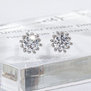 3부 5부 다이아 귀걸이 버블 랩 GIA 예물 프로포즈 결혼 기념일 선물