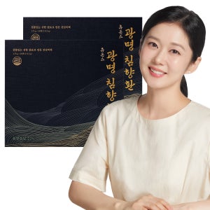 [휴온스N] 광명 침향환 2개월분, 30환 총 2박스 + 쇼핑백2장