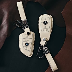 타이거다즐러 차 키케이스 키홀더 벤츠 BMW 스마트 가죽 자동차