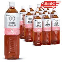 맥널티 복숭아 아이스티 제로 1.5L 12개