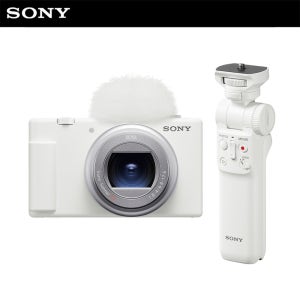 소니 카메라 ZV-1M2 화이트 + GP-VPT2BT (블루투스 슈팅그립 삼각대) / 공식대리점 브이로그 디지털