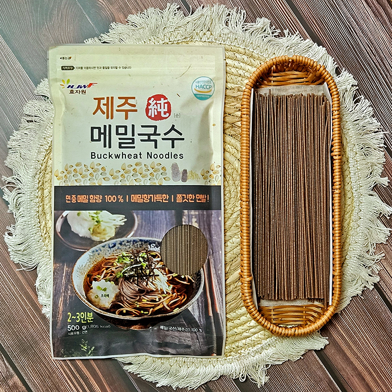 메밀국수 1.5kg+ 모밀소스 10봉 (총10인분) (11,820원) (무료)