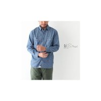 오어슬로우 샴브레이 워크셔츠 데님 청남방 ORSLOW CHAMBRAY WORK SHIRTS 일본직구