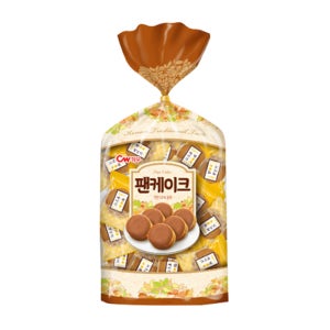 청우 팬케이크 400g 팥 앙금 간식 과자 빵