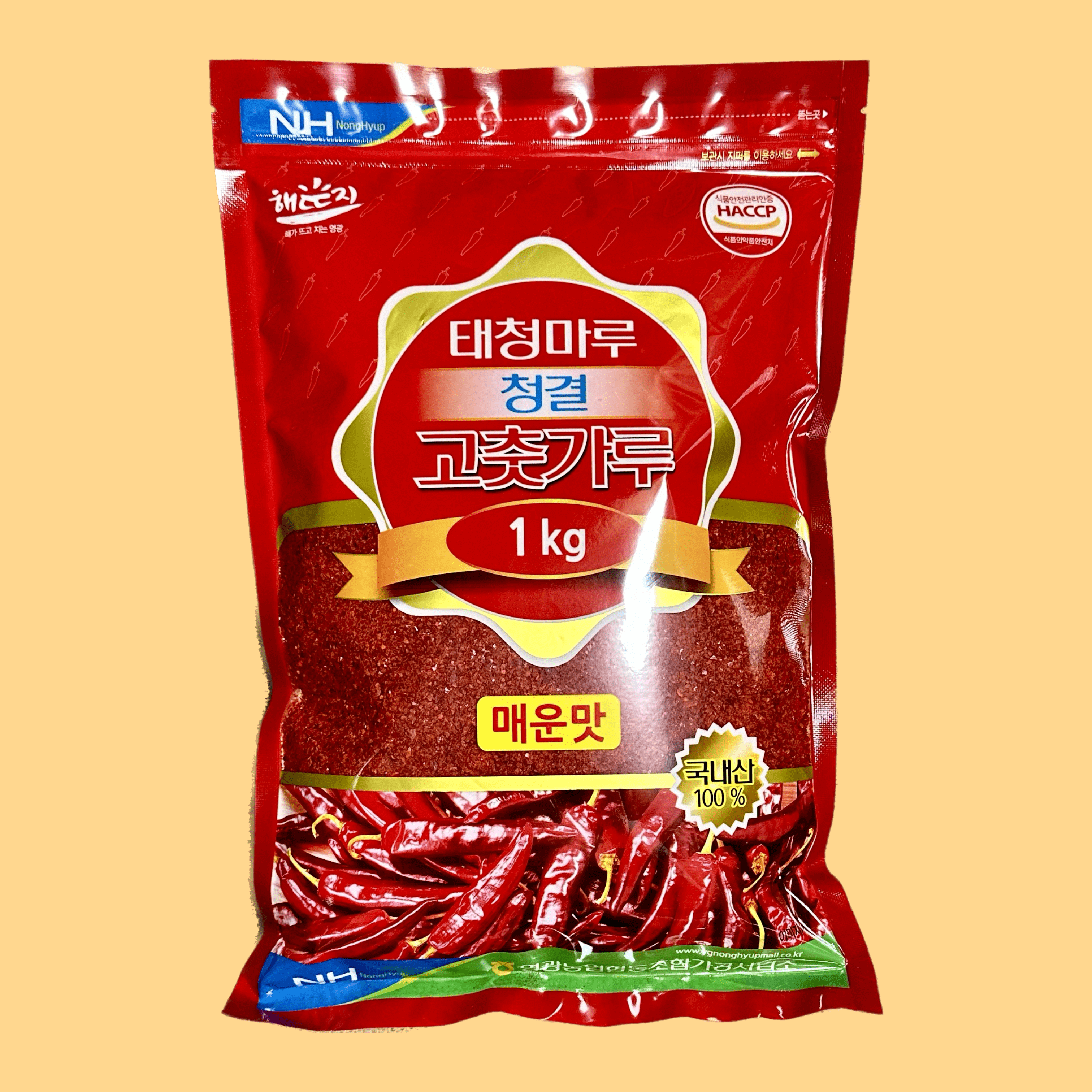 2024 안면도 태양초 고춧가루 500g * 4EA (총 2kg)