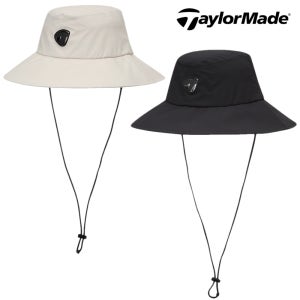테일러메이드 어패럴 남성 골프 모자 방수 레인 사파리 벙거지 넓은챙 버킷 햇 61622PC