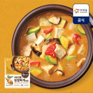 아워홈 바로 전통 된장 찌개 양념 120g