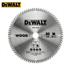 디월트 목재 원형톱날 DWA914280W 230mm 80T
