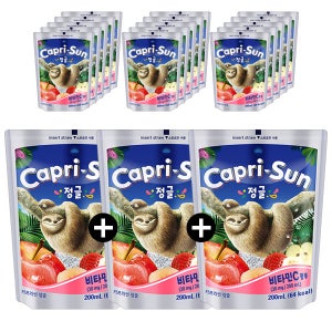 농심 카프리썬 200ml (정글x30)