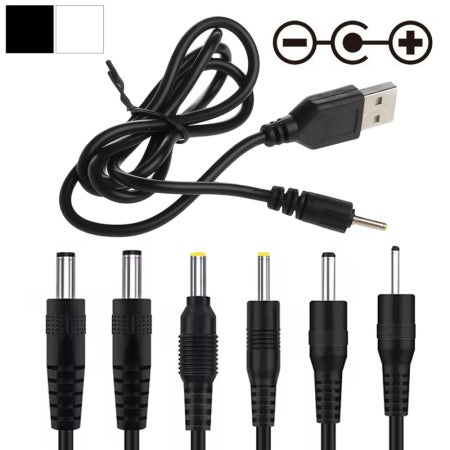 USB 전원 케이블 DC 5V 공급 충전 아답터 전원선 연결선