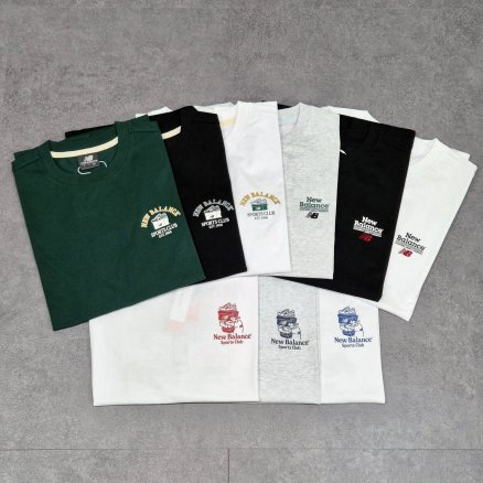 [국내매장판] 뉴발란스 반팔티 남녀공용 에센셜 그래픽 헤리티지 임펙트 백패킹 런닝 티셔츠