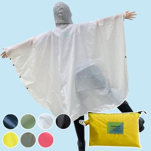 한스갤러리 우비 비옷 캠핑용 등산용 판초 우의 L