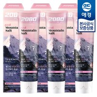 2080 히말라야 마운틴 퓨어솔트 핑크솔트 치약 150g x6개