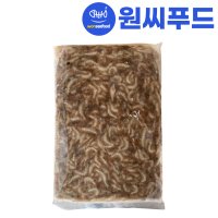 원씨푸드 냉동 민물새우 400g 새우깡 튀김용 매운탕 해물탕 육수용