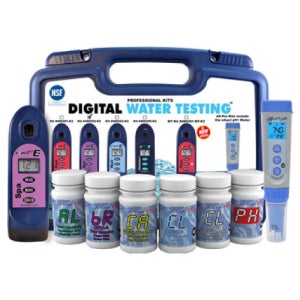 Spa eXact® EZ Professional Test Kit 휴대용 다항목 수질측정기