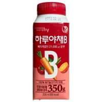 한국야쿠르트 하루야채 B 200ml 5개 낱개 하루야채 마트 판매제품