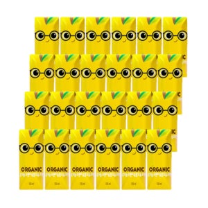 롯데칠성 크니쁘니 오가닉 오렌지 망고 호박 125ml (24개) 유기농 주스