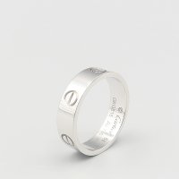 Cartier(까르띠에) B4084758 AU750 18K 화이트골드 LOVE RING 러브링 반지