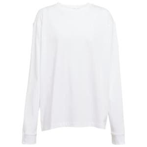 더로우 Ciles 롱 슬리브 코튼 탑 화이트 P00741444