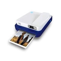 Zink KODAK Smile 3.5 x 4.25 사진 용지용 클래식 디지털 인스턴트 카메라 블루투스 16MP 사진파란색