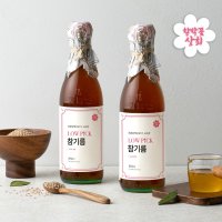 참기름 최고급 100% 통참깨 고소한 저온압착 참기름 180ml+180ml 당일착유